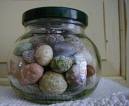 Standing stones in a jar as a spiritual practice